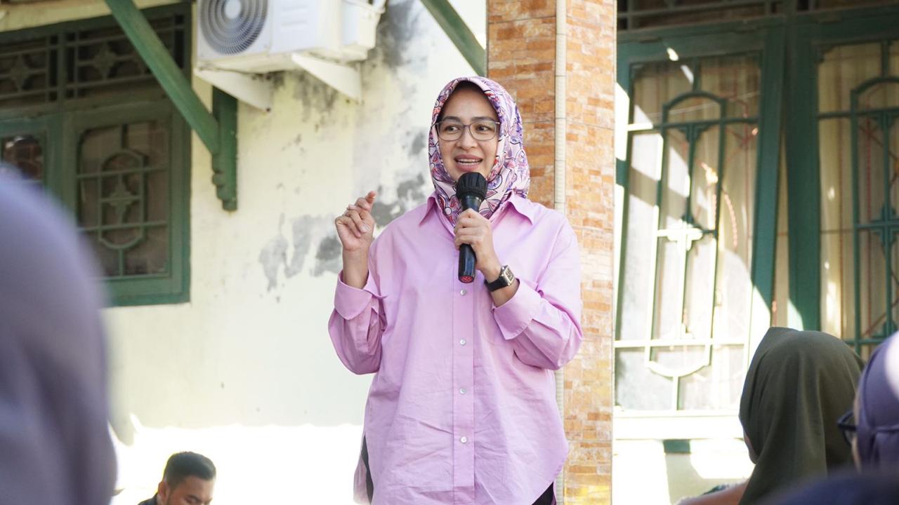 Airin Rachmi Diany Ajak Masyarakat Bangun Pola Hidup Sehat Saat Puasa Foto : Ist
