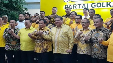 Airlangga: Belum Ada Pembicaraan Soal Menteri Foto : Ist