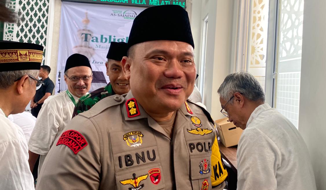 Kapolres Tangsel AKBP Ibnu Santoso.