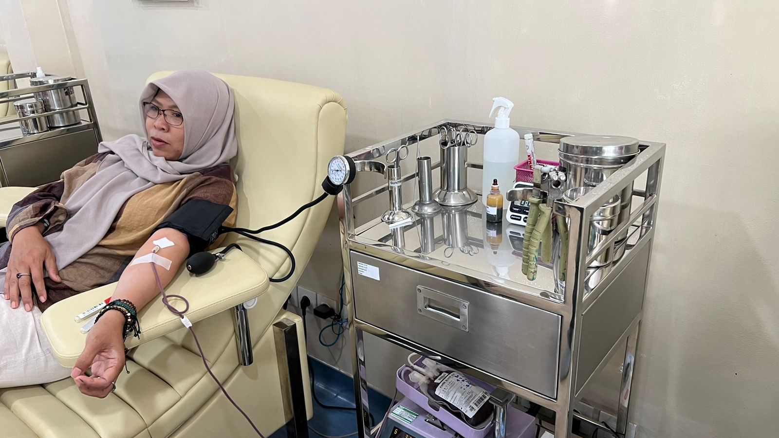 Camping Family Tangerang Raya Donor Darah di PMI Kabupaten Tangerang Foto : Ist