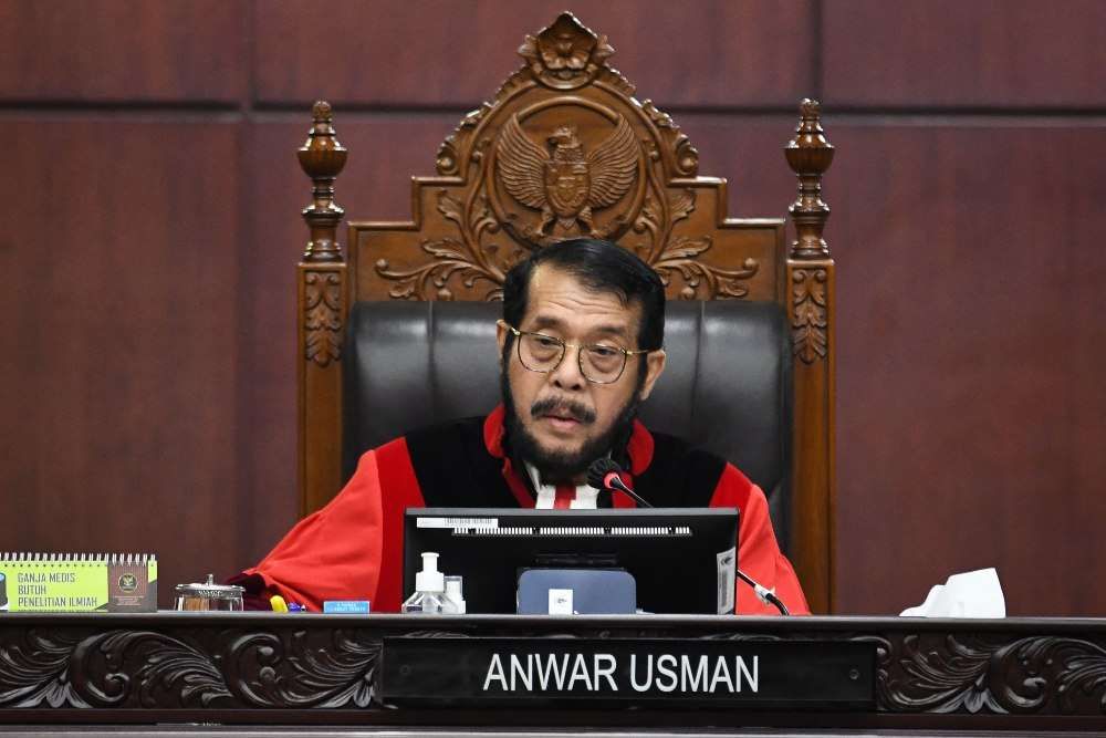Diduga Melanggar Etik, Anwar Usman Digarap MKMK lagi Foto : Ist