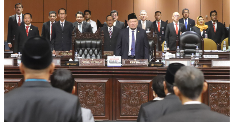 DPD Salip DPR, Bikin Pansus Pemilu Lebih Dulu Sidang Paripurna DPD RI. Foto : Ist