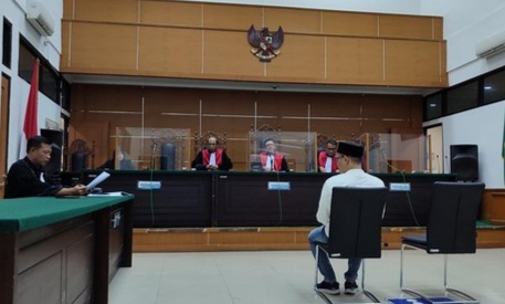 Eks Kepala SD di Serang Didakwa Korupsi Dana PIP Rp 199 Juta Foto : Ist