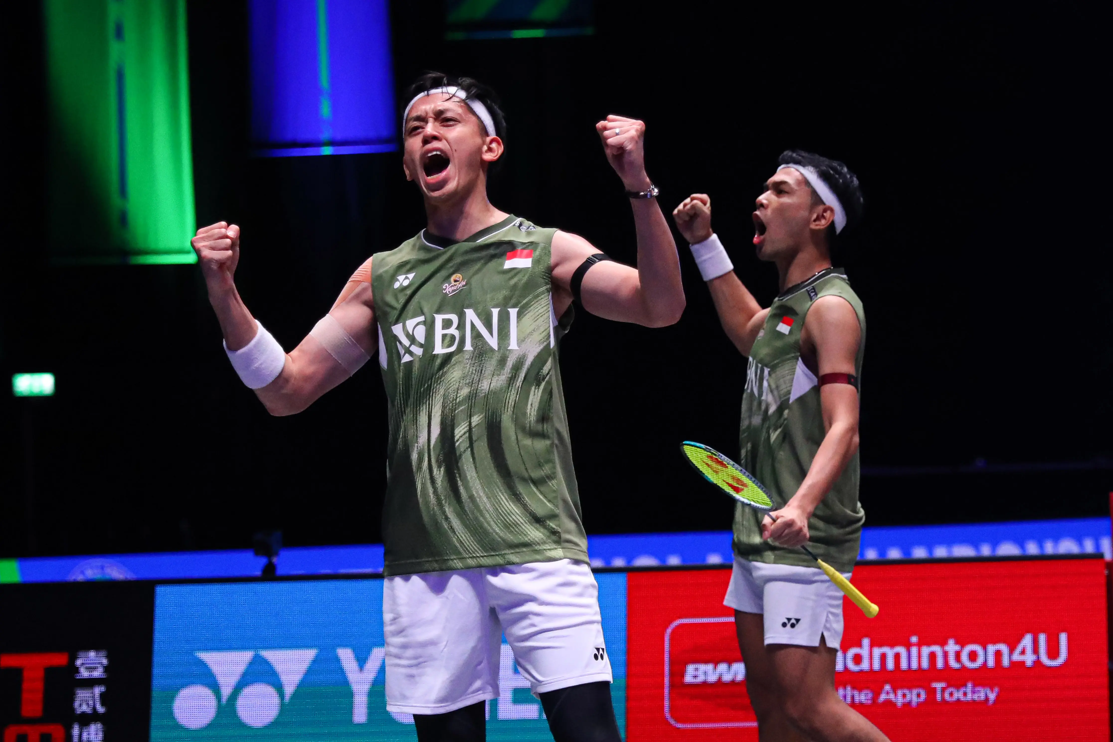 Fajar/Rian Sukses Pertahankan Gelar Juara All England 2024 Foto : Ist