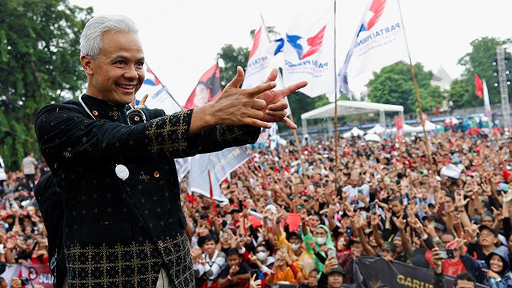 Ganjar: Di Luar Jauh Lebih Baik Daripada Gabung Koalisi Foto : Ist