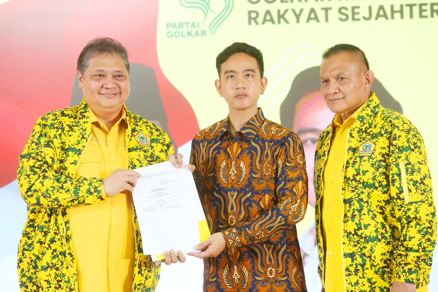 Gibran Mau Jadi Ketum Golkar? Foto : Ist