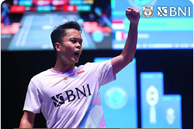 Ginting Tembus Final All England 2024 Foto : Ist