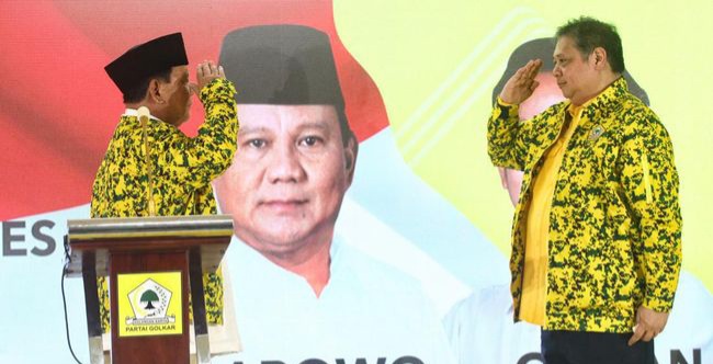 Golkar Moncer Di Pemilu 2024, Akui Efek Dari Dukung Prabowo-Gibran Foto : Ist
