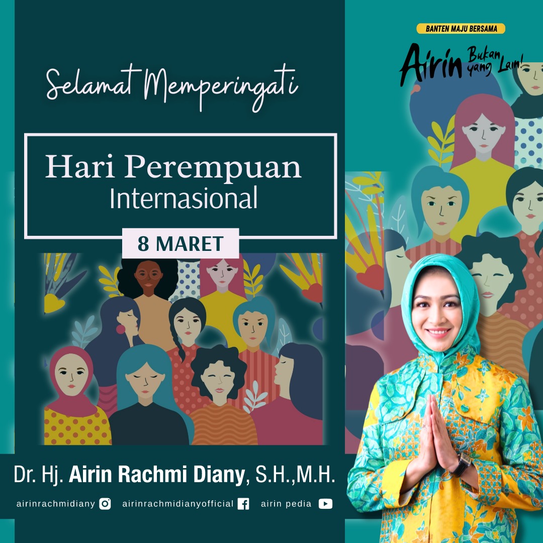 Hari Perempuan Internasional, Airin Rachmi Diany Dorong Peningkatan Kepemimpinan Perempuan Foto : Ist