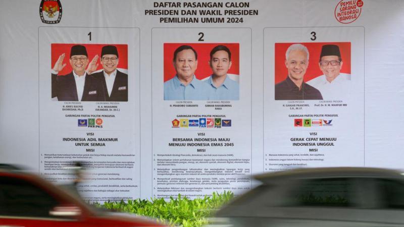 Hasil Hitung Suara Pilpres di Kota Tangerang Selatan Minggu 3 Maret Foto : Ist