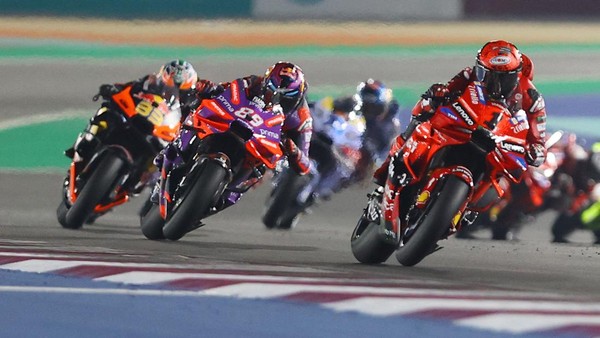Hasil MotoGP Qatar 2024, Bagnaia Juara, Marquez Finis Ke Empat Foto : Ist