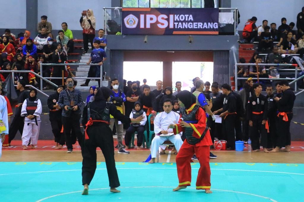 HUT ke-31 Kota Tangerang, IPSI Gelar Turnamen Silat dengan Ribuan Peserta Foto : Ist