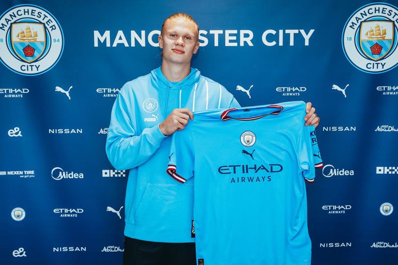 Isu Pindah Ke Spanyol, Haaland Masih Betah Main Di Man City Foto : Ist