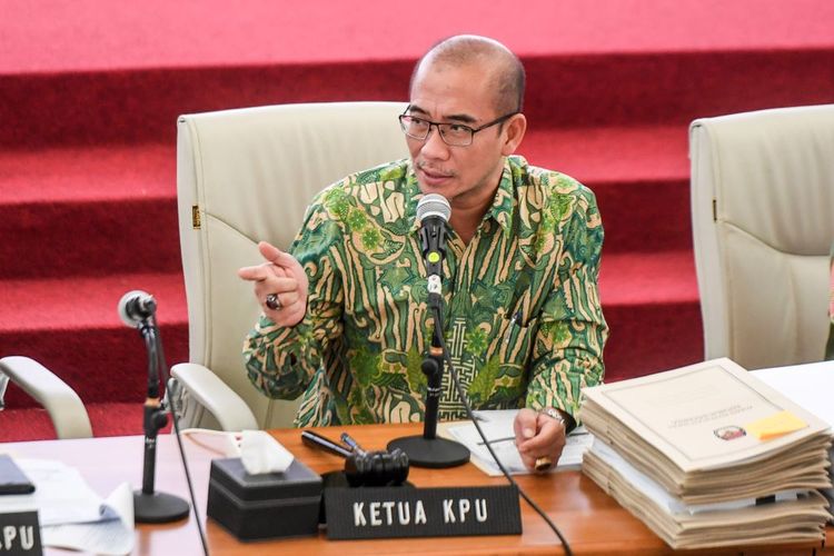 Ketua KPU Kena Sanksi Dari DKPP Lagi Foto : Ist