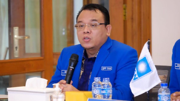Koalisi Besar Jadi Omongan Politisi PAN Saleh Partaonan D. Foto : Ist