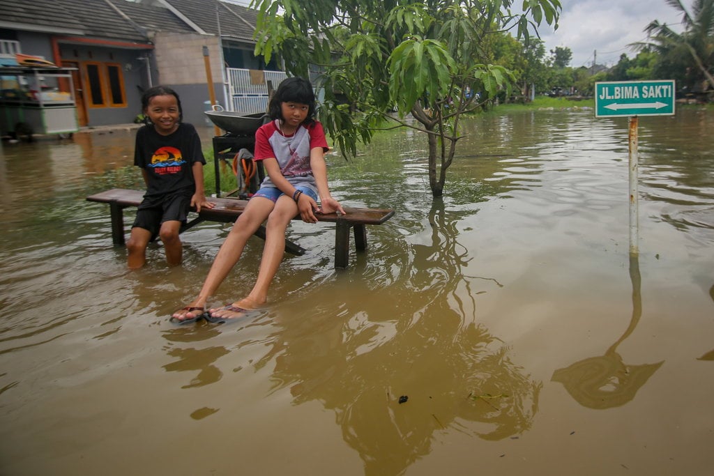 Kosambi Tangerang Dikepung Banjir, 253 KK Terdampak Foto : Ist
