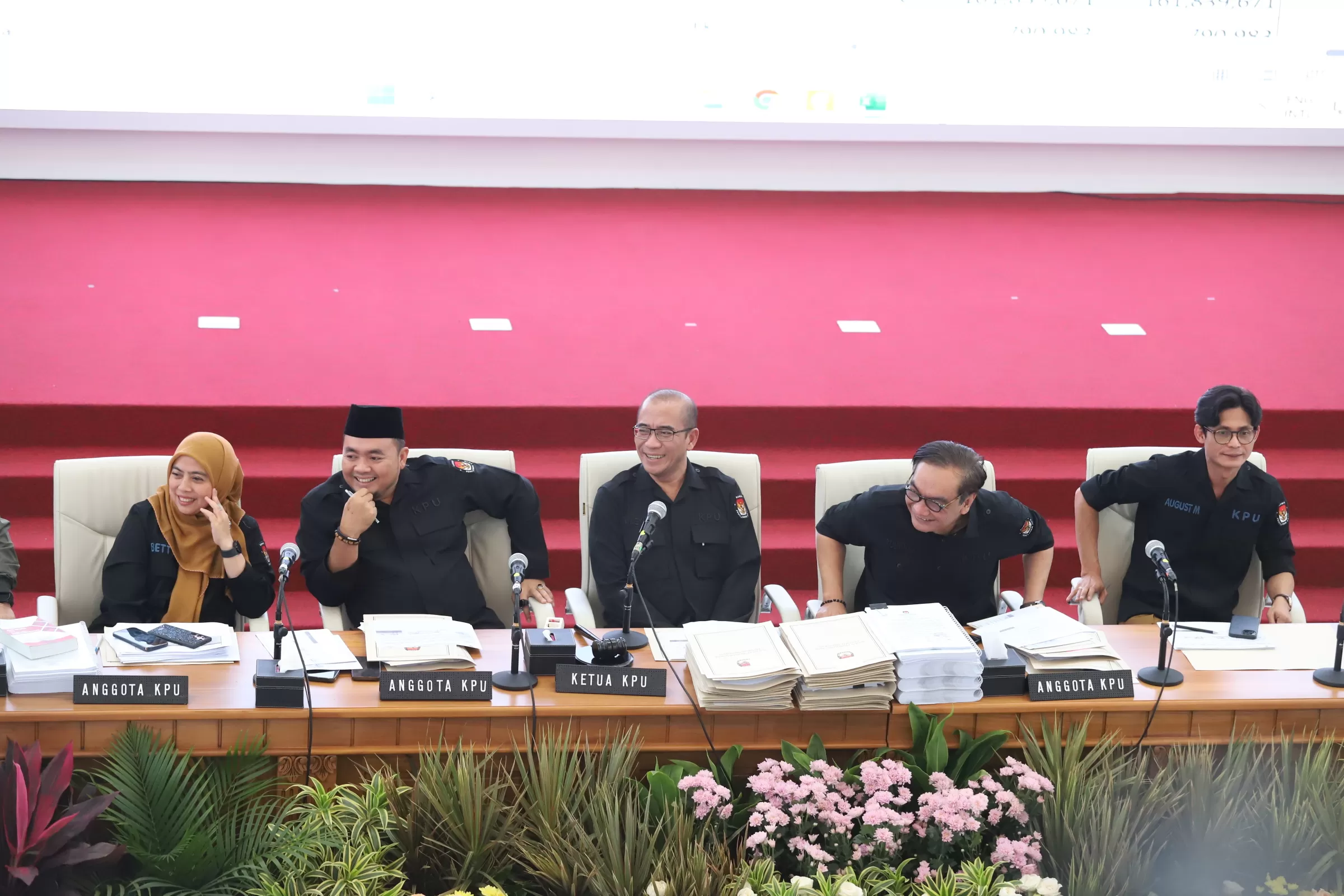 KPU Ketok Palu. Foto : Ist