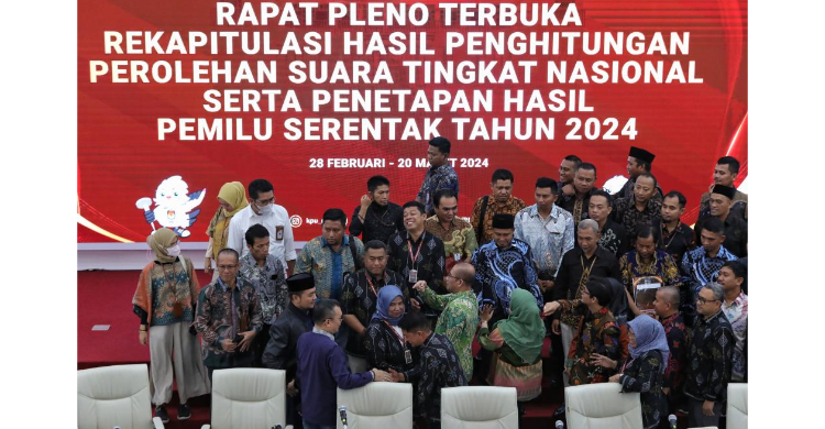 KPU Segera Umumkan Pemenang Pilpres 2024 Foto : Ist
