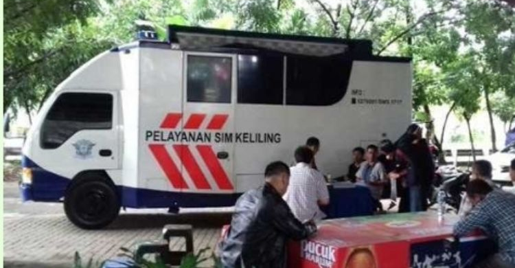 Lokasi SIM Keliling Jakarta Minggu 17 Maret 2024 Foto : Ist