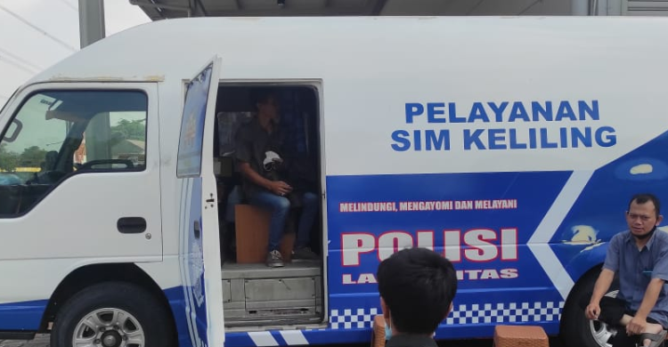 Lokasi SIM Keliling Tangerang Kota Rabu 27 Maret 2024 Foto : Ist
