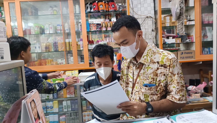 Lonjakan Kosmetik Ilegal, Dinkes Kabupaten Tangerang Memantau Distribusi Tak Berizin Foto : Ist