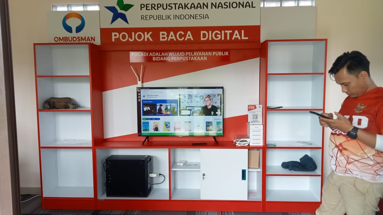 Memperkenalkan Pojok Baca Digital, Upaya Pemkot Tangerang Tingkatkan Minat Baca Foto : Ist