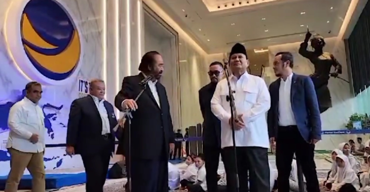 Paloh: Sahabat Sudah Jadi Presiden Foto : RM