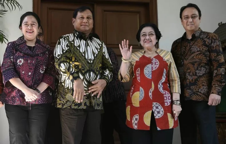 Pertemuan Mega-Prabowo Sulit Terwujujud Dalam Waktu Dekat Pertemuan Megawati dan Prabowo di tahun 2019. Foto : Ist