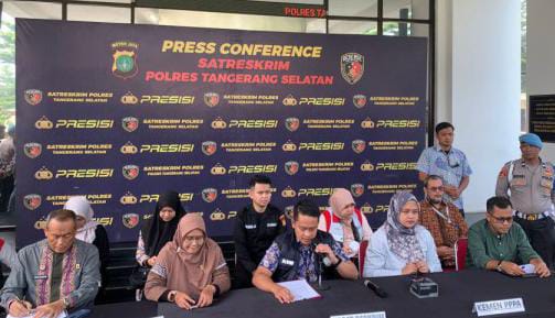 Polisi Tetapkan 4 Tersangka dan 8 ABH Kasus Perundungan Siswa SMA Binus Serpong Foto : Ist
