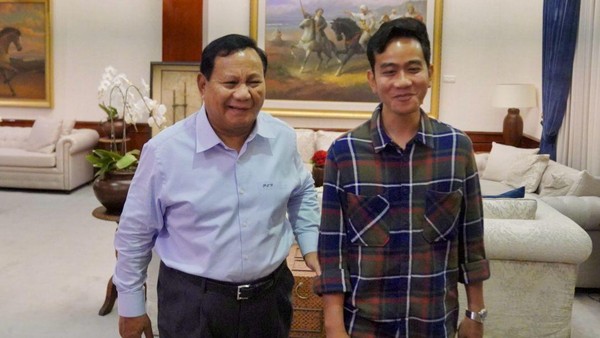 Prabowo Dan Gibran Diskusi Susun Kabinet Foto : Ist