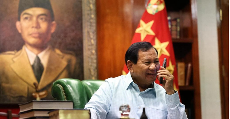 Presiden AS Telpon Hingga 5 Menit, Biden Sangat Ingin Dekat Dengan Prabowo Foto : Ist
