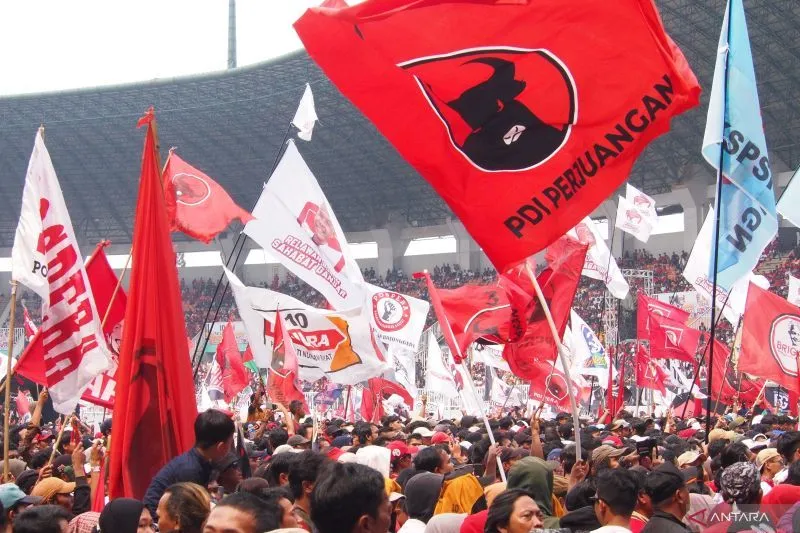 Raih 25 Juta Suara, PDIP Cetak Hattrick Di Pileg 2024 Foto : Ist