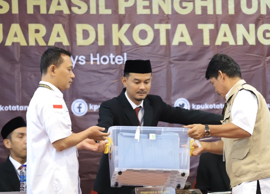 Rapat Pleno Rekapitulasi Suara Kota Tangerang Dimulai Foto : Ist