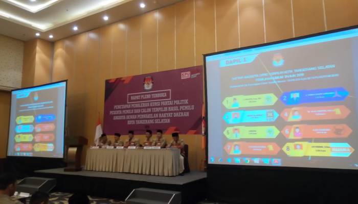 Rekapitulasi Suara Di Kota Tangsel Rampung Ist.