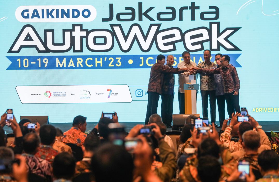 Pembukaan Pameran Mobil GAIKINDO. Foto : Ist