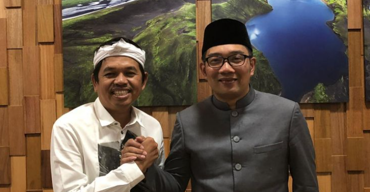 Ridwan Kamil Dan Dedi Mulyadi Bersaing Menuju Jabar 1 Foto : Ist