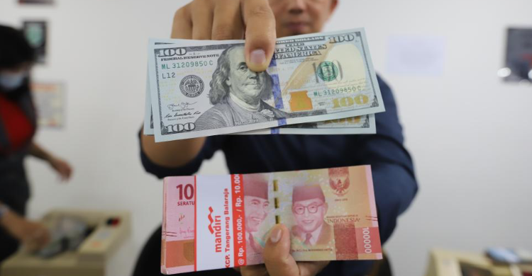 Rupiah Akhir Pekan Kembali Layu, Diperdagangkan Di Level Rp 15.626 Per Dolar AS Foto : Ist