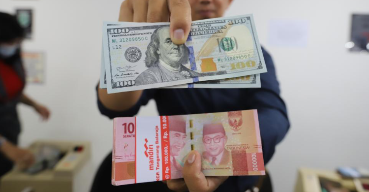 Rupiah Pagi Ini Menguat Tipis Di Level Rp 15.760 Foto : Ist
