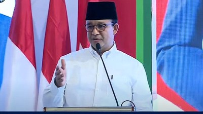 Sikap Anies Tegas Tetap Oposisi, Pendukungnya Masih Mikir-mikir Foto : Ist