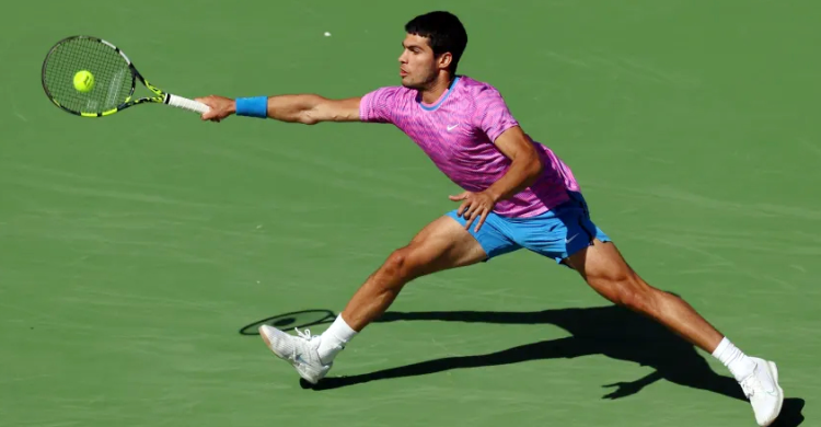 Tenis BNP Paribas Open 2024 Carlos Alcaraz. Foto : ist