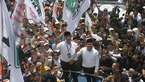 TKN Prabowo-Gibran Tak Gentar Foto : Ist