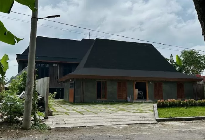Usai Pensiun, Kini Ganjar Jadi Warga Yogya Rumah Ganjar Pranowo di Sleman, Yogyakarta. Foto : Ist
