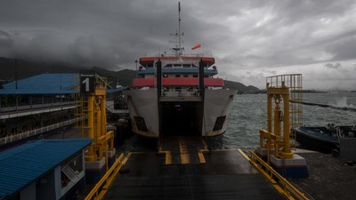 Waspada Gelombang Tinggi Di Merak Dan Pesisir Anyer Hingga 18 Maret Foto : Ist