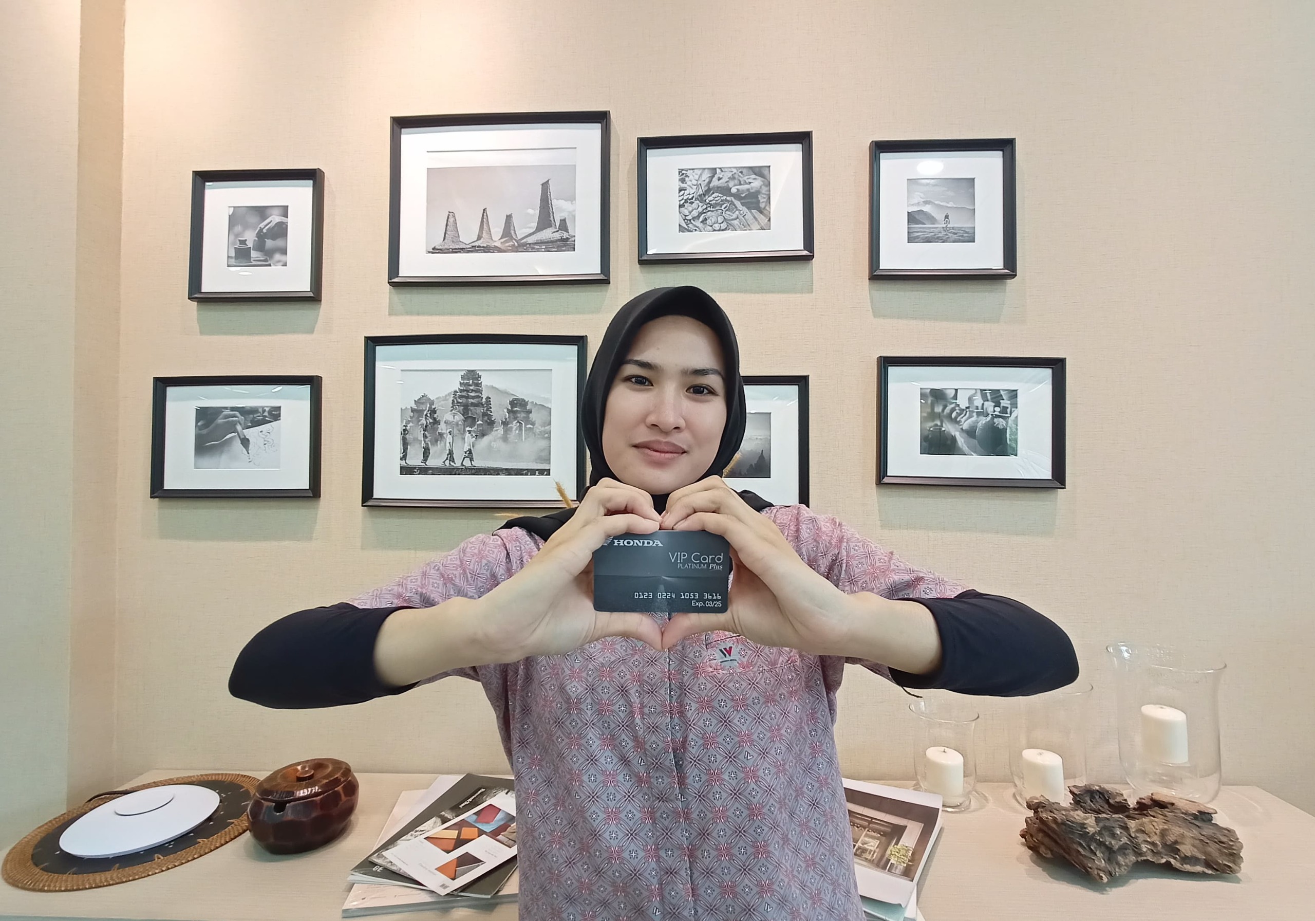 3.000 Lebih Konsumen Motor Honda Pilih Jadi Member Honda VIP Card Platinum Plus Honda VIP Card Platinum Plus tawarkan berbagai kemudahan.(ist)