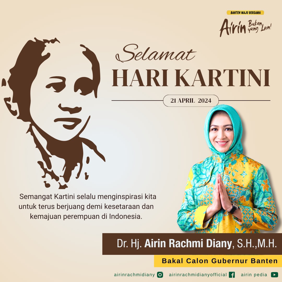 Bareng Milenial, Airin Sampaikan Hari Kartini untuk Perempuan Indonesia Foto : Ist