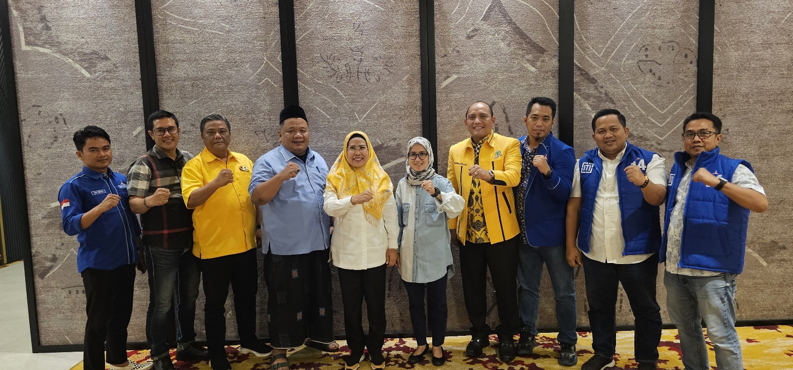 Bertemu Pada Tanggal Cantik, Golkar-Demokrat Banten Jajaki Koalisi Semua Pilkada Foto : Ist