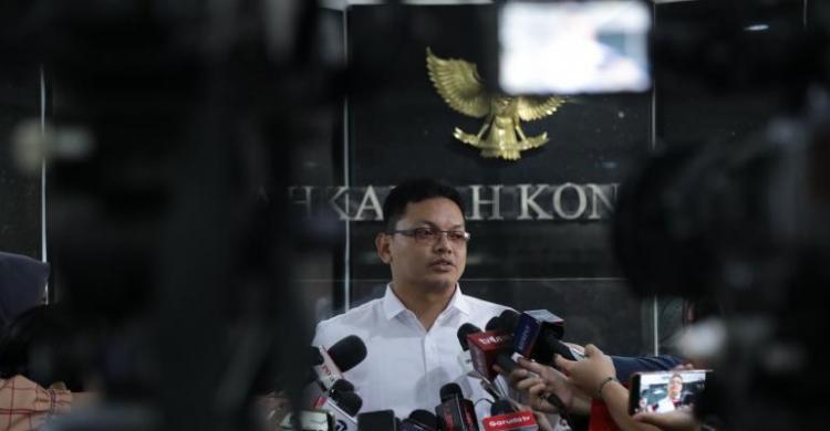 Bisakah Ubah Hasil Pilpres? Jubir MK Fajar Laksono. Foto : Ist