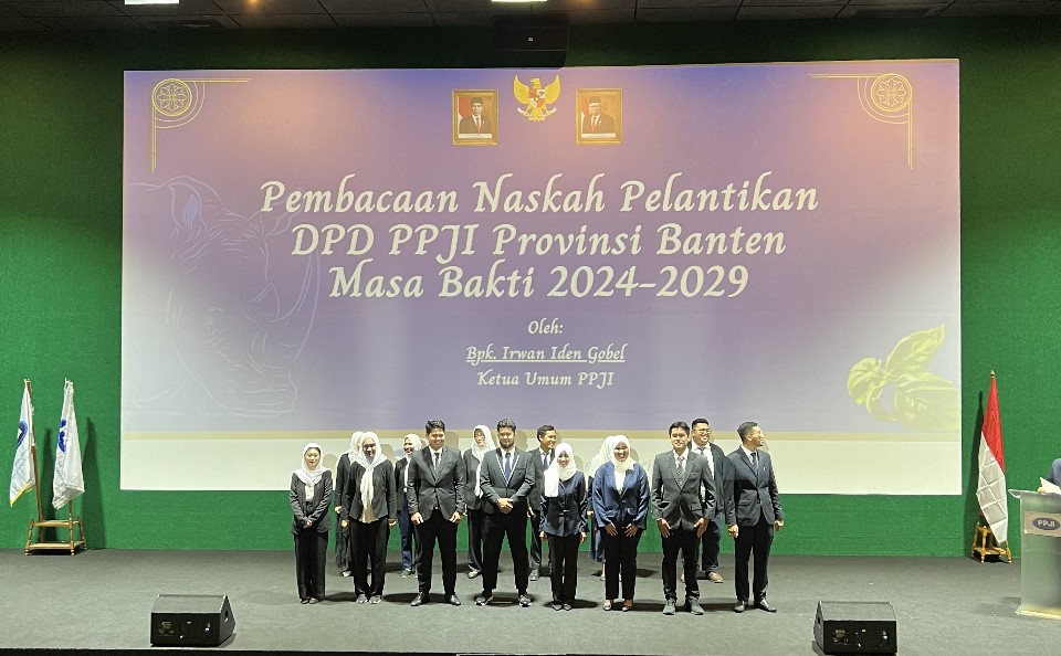 DPD PPJI Provinsi Banten Lantik Pengurus Baru, Bakal Terus Berkontribusi untuk Masyarakat Foto : Ist