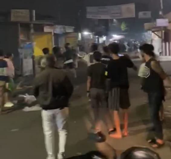 Dua Kelompok Saling Bangunkan Sahur di Ciputat, Berujung Tawuran Foto : Ist
