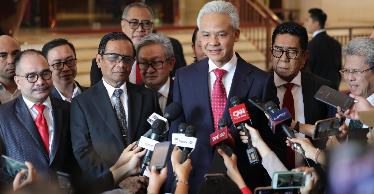 Ganjar Absen Hadiri Penetapan Presiden Dan Wapres Terpilih Foto : Ist